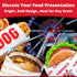 Retro 30 Combo Pack Grease-Proof Food Wrapper, 10 Each Hamburger, Cheeseburger, Hot Dog Bags