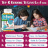 Ez Focus Gummies for Kids - Chewable Focus Vitamins for Brain Support, Attention & Calming, Natural Omegas DHA