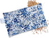 SacksyThyme Microwave Heating Pad for Pain Relief, Flaxseed & Cherry Pit Herbal Heating Pad, Indigo