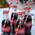 Red Stripe Paper Straws - 50 Pack | Valentine Party Supply - 7.75 Inches | Outside the Box Papers Brand