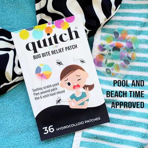 Quitch Mosquito Bite Itch Relief Patch, After Bite Insect Bite Treatment, Anti Itch Cream Alternative, Insect Bite
