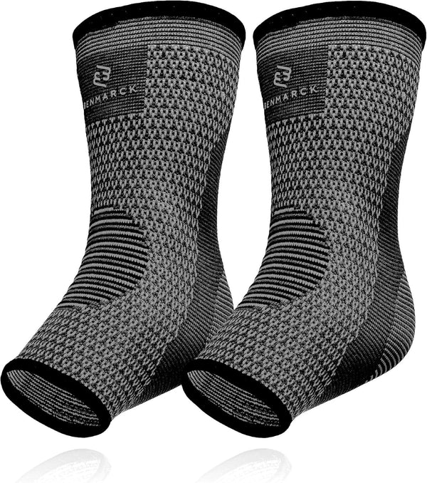 Achilles Tendon Support Brace, Plantar Fasciitis Sock, Ankle Compression Sleeve for Running & Flat Feet Relief