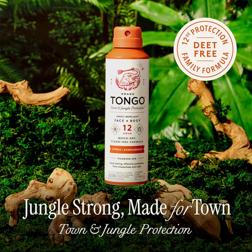 DEET-Free Insect Repellent: 12 Hour Protection with Picaridin, Citrus + Sandalwood, DEET Alternative for Outdoor Use