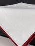 2-Pack Premium Microfiber Wine Glass Polishing Cloths, Lint-Free Drying Towels for Glassware, 25" x 20" (White, 2 Count)
