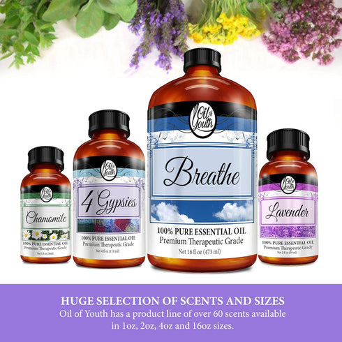 Oil of Youth Essential Oils - 4oz Myrrh Essential Oil, Therapeutic Grade