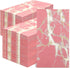 Zonon 50 Pcs Pink Marble Guest Towel Disposable Bathroom Paper Napkins Decorative Hand