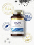 Carlyle Iron Ferrous Sulfate 65 mg | 400 Tablets | Non-GMO, Gluten Free, Vegetarian High Potency Supplement