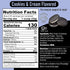 Cookies and Cream Protein Powder Shake | Whey Protein Post Workout Recovery | Gluten Free, 25g Protein