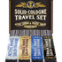 Solid Colognes Travel Variety Gift Set Sampler, Includes 1 Stick of Each of 4 Famous Scents