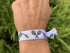 Sportybella Tennis Hair Accessories for Girls (Black/White) - No Crease Hair Ties, Stylish Design for Young Tennis