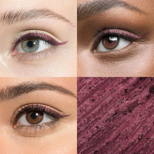 Julep When Pencil Met Gel Sharpenable Multi-Use Eyeliner Pencil, Fig Shimmer, Transfer-Proof