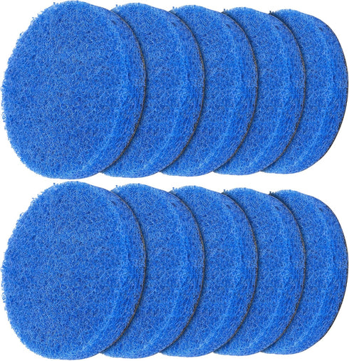 MR.SIGA Non-Scratch Pad Refills for Electric Spin Scrubber, 10 Pack