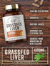 Carlyle Grass Fed Beef Liver 4500mg, 250 Capsules, Desiccated Supplement, Non-GMO, Gluten Free by Herbage Farmstead
