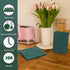 100 Pack Heavy Duty Scour Pads - Reusable Non-Scratch 3 x 4 Inch for Kitchen Dishes, Pots, Pans