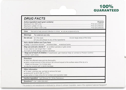 Globe (3 Pack) 1oz Triple Antibiotic Ointment - First Aid Ointment for Minor Scratches and Wounds