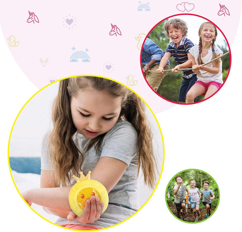 Kid’s Boo Boo Ice Packs with Ultra Soft Sleeves - Hot and Cold Therapy for Children’s Pain Relief (Unicorn)