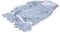 SPARTA Flo-Pac Mop Head, Loop-Ended, Large, Narrow Band with 1/2" Blue Band for Organized Cleaning