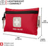Thrive Mini Emergency Kit & First Aid Pouch, 66 Piece Set, Waterproof Rip-Stop Nylon Pouch