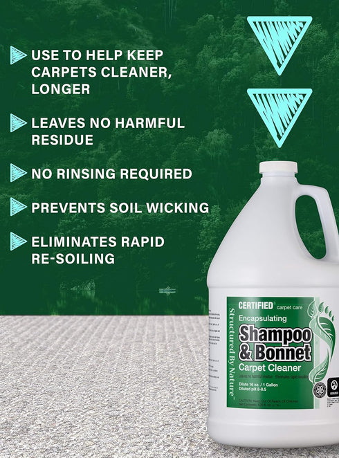 TaskBrand Cleaner,4/cs Structured by Nature Encapsulating Shampoo/Spin