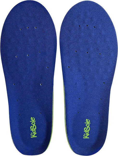 KidSole Memory Foam Sport Plus, Children's Athletic Memory Foam Replacement Insole for Comfort, Toddler Size 11-2.5