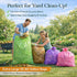 YoYoRain-(55-60) Bag-22Mic 38" 58",Perfect Kitchen(50Bags). Gallon Colorful Trash Bag Large Garbage x