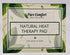 Microwavable Heating Pad, Rice Filled, Plush Cotton Cover, Natural, No Scents Added, Handcrafted in USA, Back Neck Pain