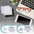 Microfiber Cleaning Cloth 12-Pack (6"x 7") for Eyeglasses, Phone, Computer Screen, Laptop, Camera Lenses - 4 Black, 4