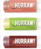 Hurraw! Grapefruit, Mint, Black Cherry Tinted Lip Balms - 3 Pack Bundle, Organic and Certified Vegan