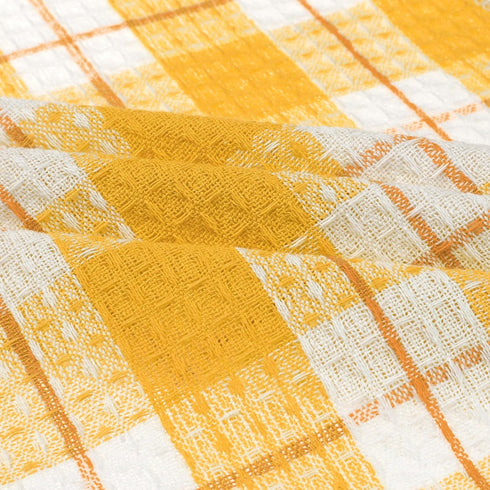 uxcell Kitchen Dish Cloths - 14" x 16" Absorbent Dish Rags, Drying Towels, 6 Pack, Orange