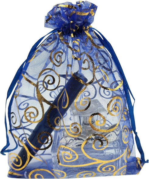 Ankirol 100pcs Sheer Organza Favor Bags 5x7'' for Wedding Gift Samples Display