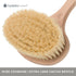 Hydréa London Professional Body Brush - Dry Skin Detox with Extra Long Cactus Bristles