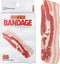 BioSwiss 24 Count Bacon Shaped Self Adhesive Bandages - Fun First Aid Kit for Kids