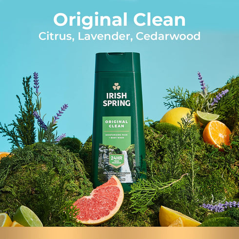 Irish Spring Original Clean Body Wash, 20 Oz, 2 Pack