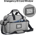 Trunab Portable Medical Supplies Nurse Bag Empty, Shoulder Bag for Hospice, Home Visit, Hospital Interns, Grey