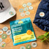 Cliganic Mosquito Repellent Stickers (180 Pack) - Camping Patches for Kids & Adults, Natural DEET-Free, Essential Oil Infused