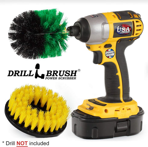 Set Set Set Shower Cleaner Drill Brush - Drill Cleaning Brush Attachment - Grout Brush Drill Attachment Scrub Brush