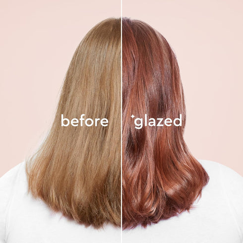 Glaze Super Gloss Color Conditioning Hair Gloss Like a Tinted Moisturizer for Brown or Red Hair Boosts Color, Repairs the Look of Damage & Adds Mirror Shine Auburn Spice, 6.4 oz