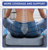 19x17x3 ComfySure Seat Cushion Extra Large - Firm Memory Foam Chair Pad for Recliner, Wheelchair, Office Chair