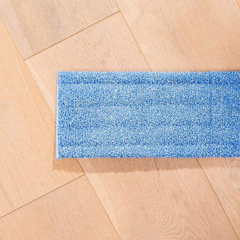 Microfiber Wholesale 20" Premium Microfiber Wet Mop Pad (2 Pack) | Refills for Professional Microfiber Mop
