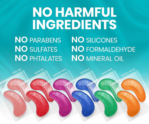 Under Eye Patches for Dark Circles and Puffy Eyes, 30 Pairs Marine Collagen Eye Gel Pads with Vitamin C and Hyaluronic