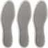 pedag Deo Fresh Natural Terry Cloth & Sisal Insoles, Handmade in Germany, Fully Washable, Grey, US W13 M10 / EU 43,