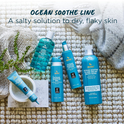 Ocean Soothe Scalp Relief Serum - Highly Concentrated Magnesium Salt for Dry Skin, All Natural Leave-In Treatment