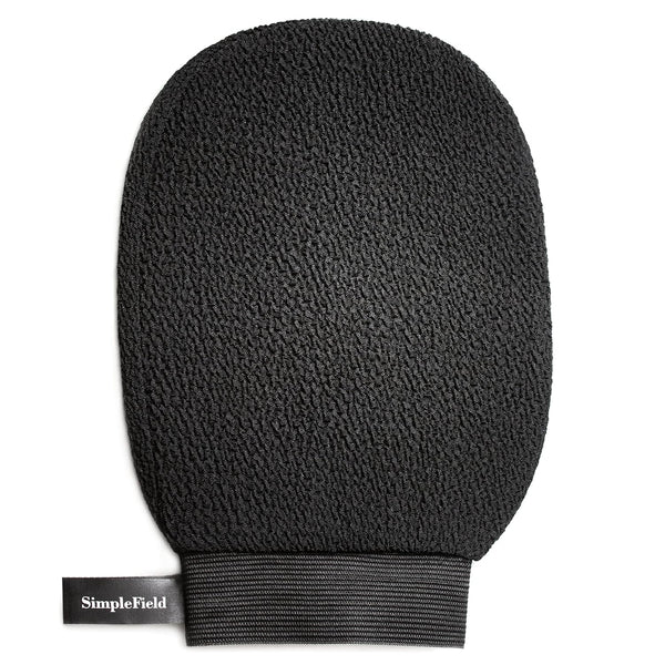 Korean Exfoliating Mitt for Dead Skin Removal, 100% Viscose Deep Exfoliating Gloves for Body Scrub (1 Piece)
