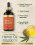 Carlyle Hemp Seed Oil 925000 mcg - Vegetarian, Non-GMO, Gluten Free, Cold Pressed