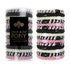L. Erickson Grab & Go Ponytail Holders, Blush, Set of Fifteen, Exceptionally Secure with Gentle Hold
