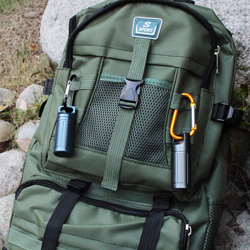 PPFISH Military Grade Air-Tight EDC Accessory Case, Waterproof Pill Fob Capsule, Outdoor Survival Storage Container