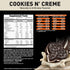 Body Fortress Super Advanced Whey Protein Powder, Cookies N’ Creme, 60g Protein & 12g BCAAs, 1.78lbs