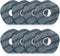 8 Pack Mop Pads Compatible with eufy X10 Pro Omni / X9 Pro Robot Vacuum Cleaner, Spin Cleaning Pads Replacement Set
