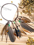 XunYee Feather Headband, Hippie Accessories for Women, Indian Feather Hair Accessories for Costume