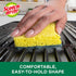 MMMHD3 3 Pack Scotch-Brite Heavy Duty Scrub Sponge, Yellow & Green, Per